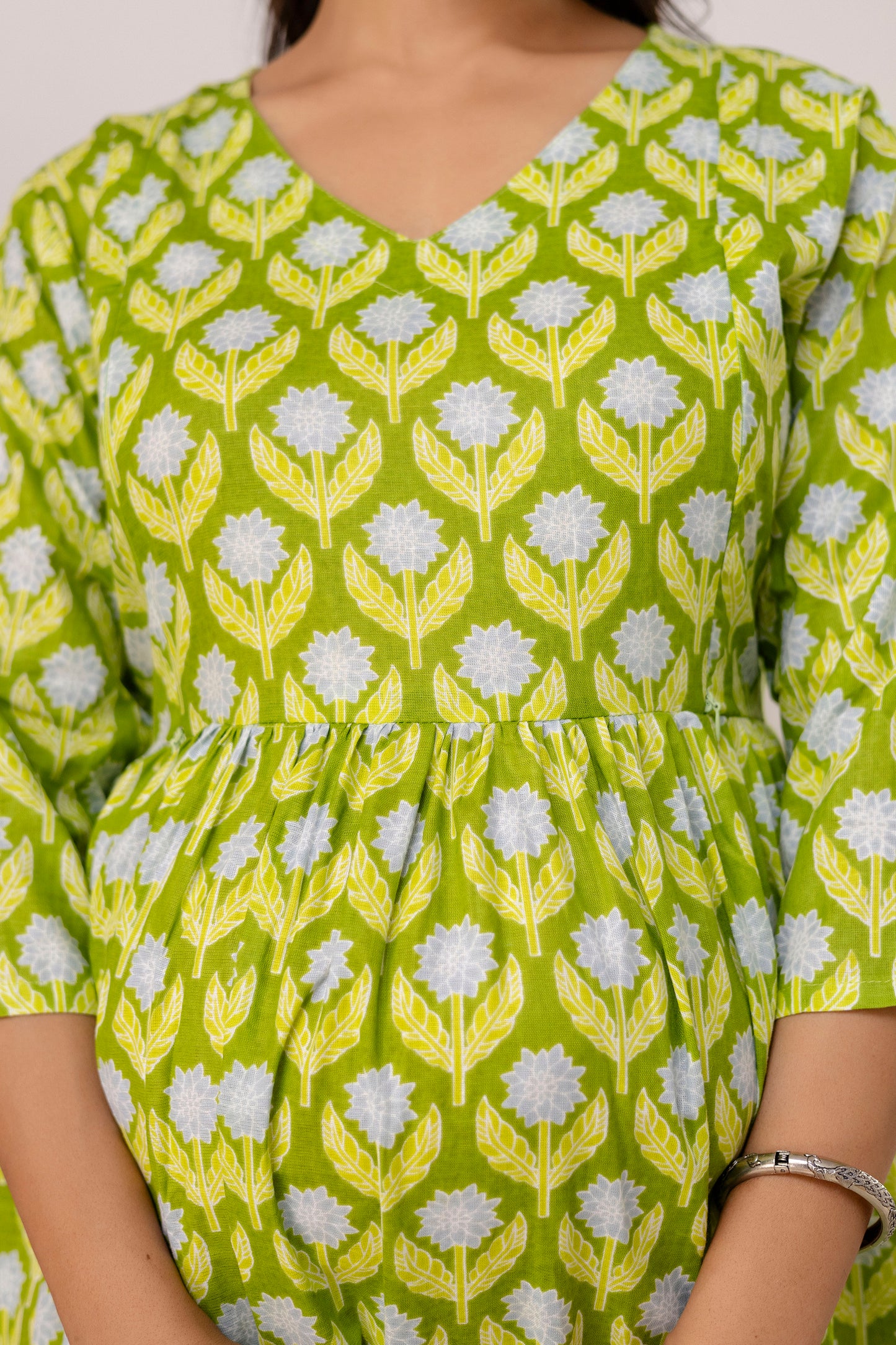 Buy 2 Get 1 Free - Deep Pockets, Hidden Feeding Zip & Adjustable Belt - Green Cyan & Black