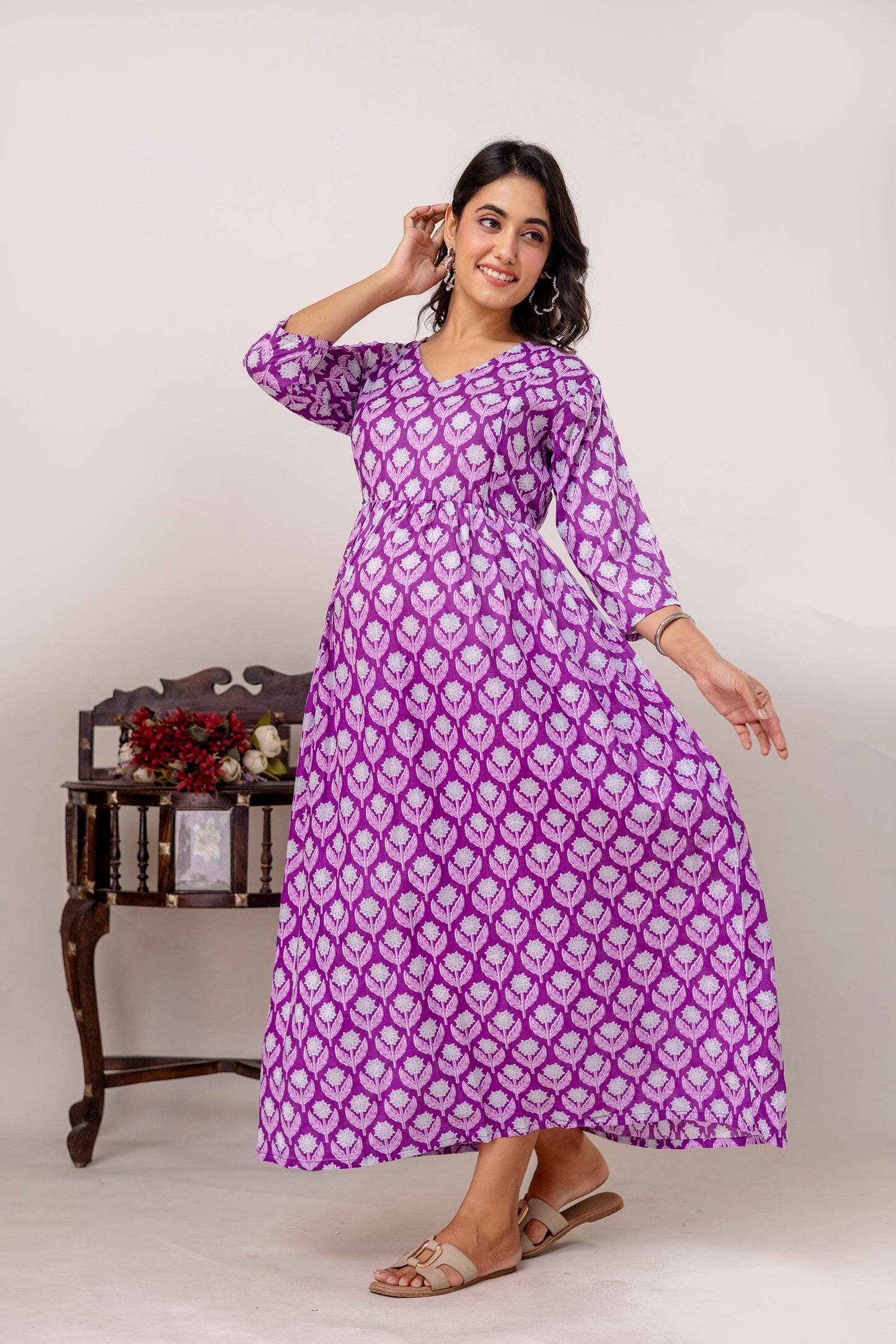 Buy 2 Get 1 Free - Deep Pockets, Hidden Feeding Zip & Adjustable Belt - Green, Purple & Mughal Blue
