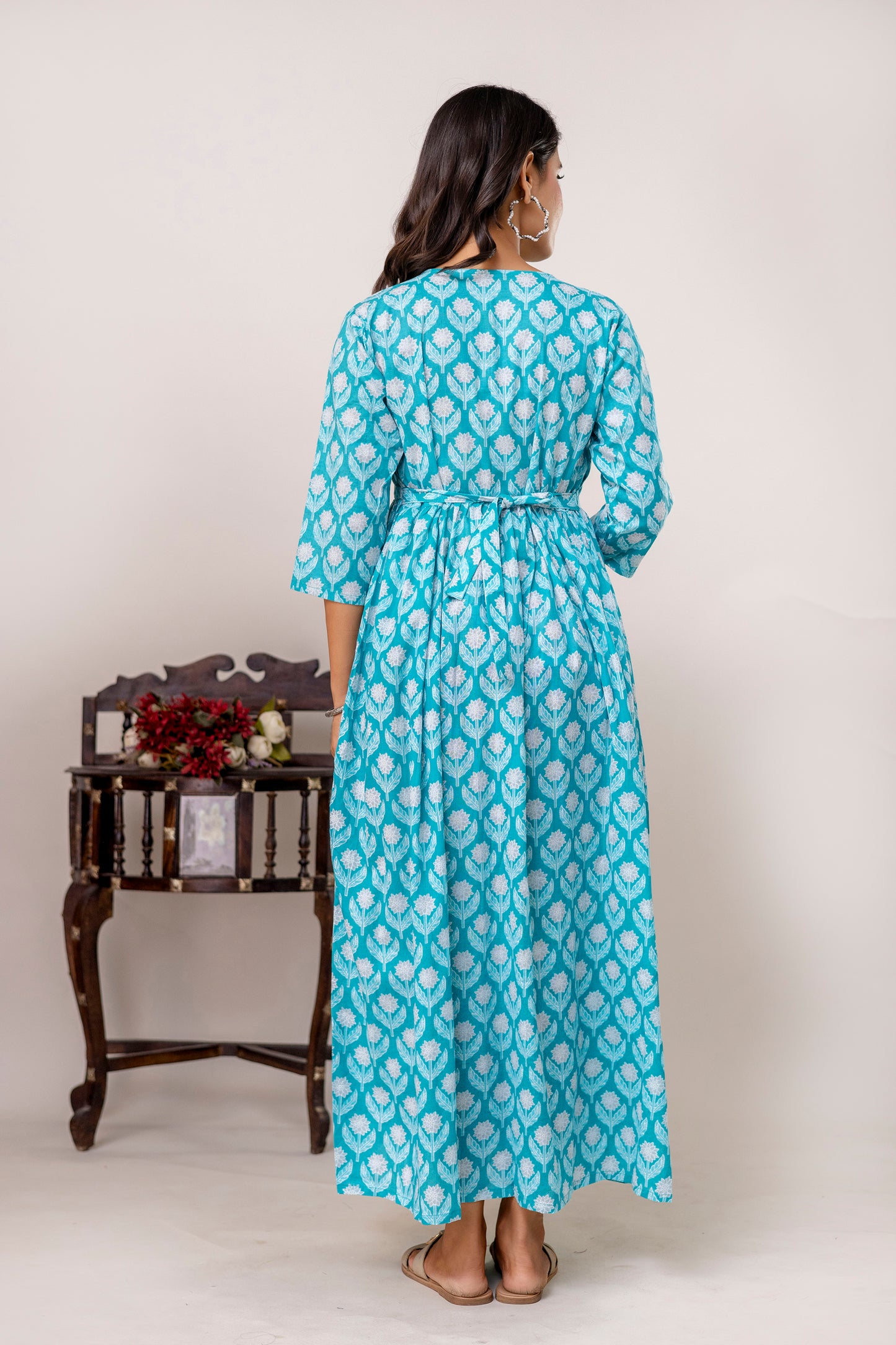 Buy 2 Get 1 Free - Deep Pockets, Hidden Feeding Zip & Adjustable Belt - Green Cyan & Black