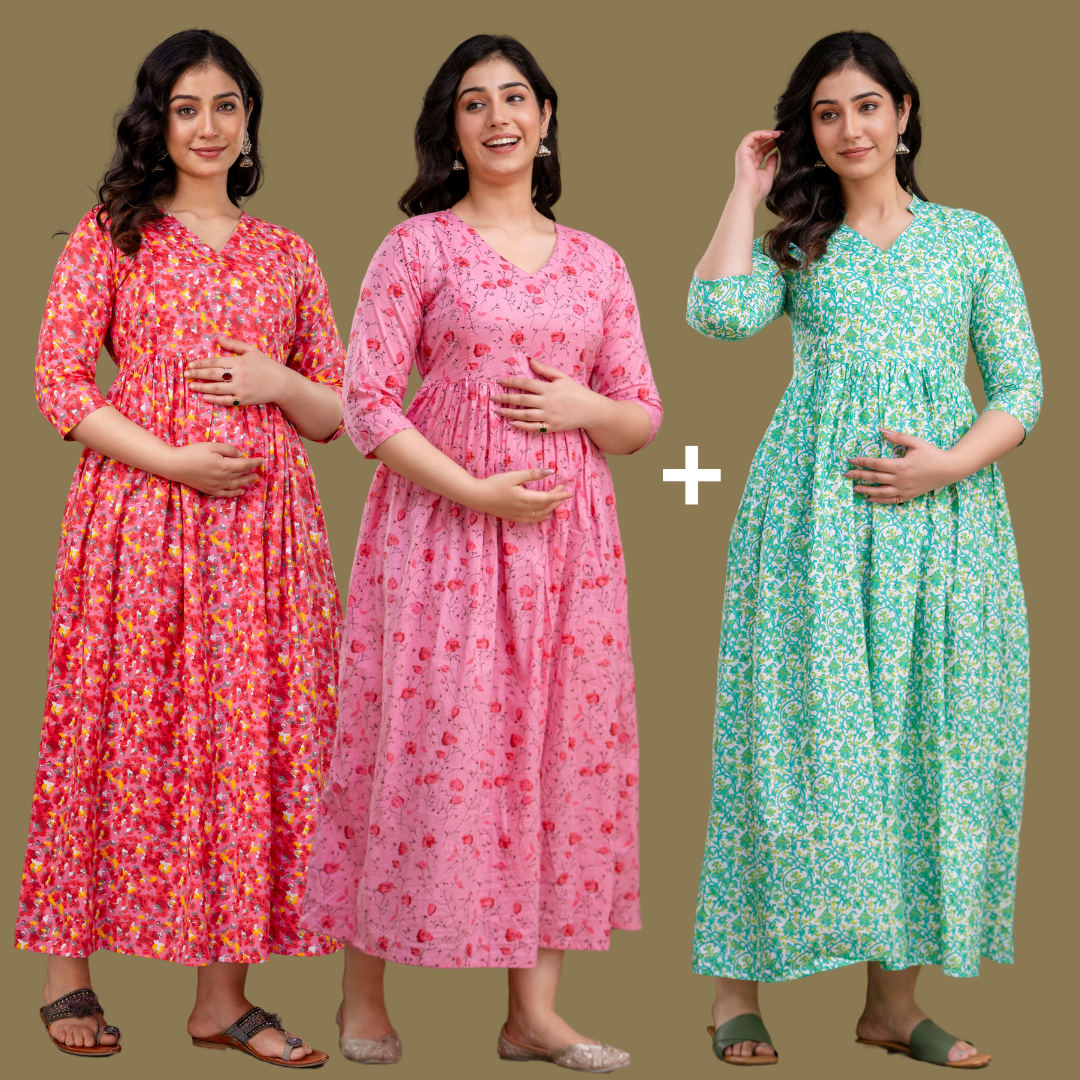 BUY 2 GET 1 FREE - Pink Style | Rose Patel | Aqua